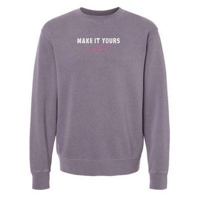 Make It Yours™ 'Sweatshirt' Cozy Crew