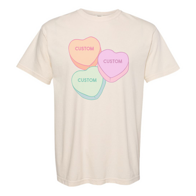 Make It Yours™ 'Candy Hearts' T-Shirt