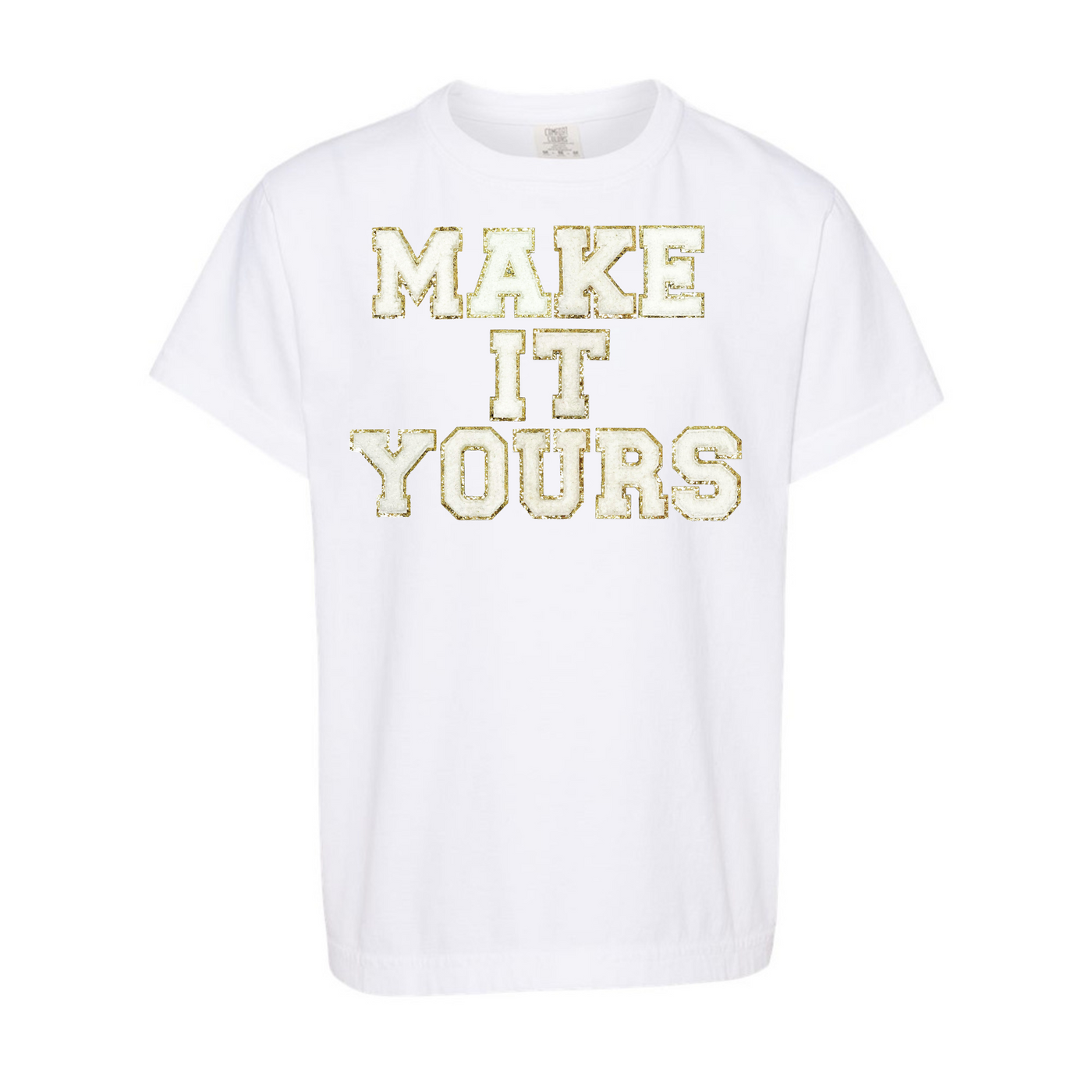Kids Make It Yours™ Letter Patch T-Shirt