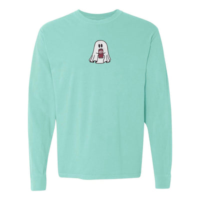 'Dr. Pepper Ghost' Embroidered Long Sleeve T-Shirt
