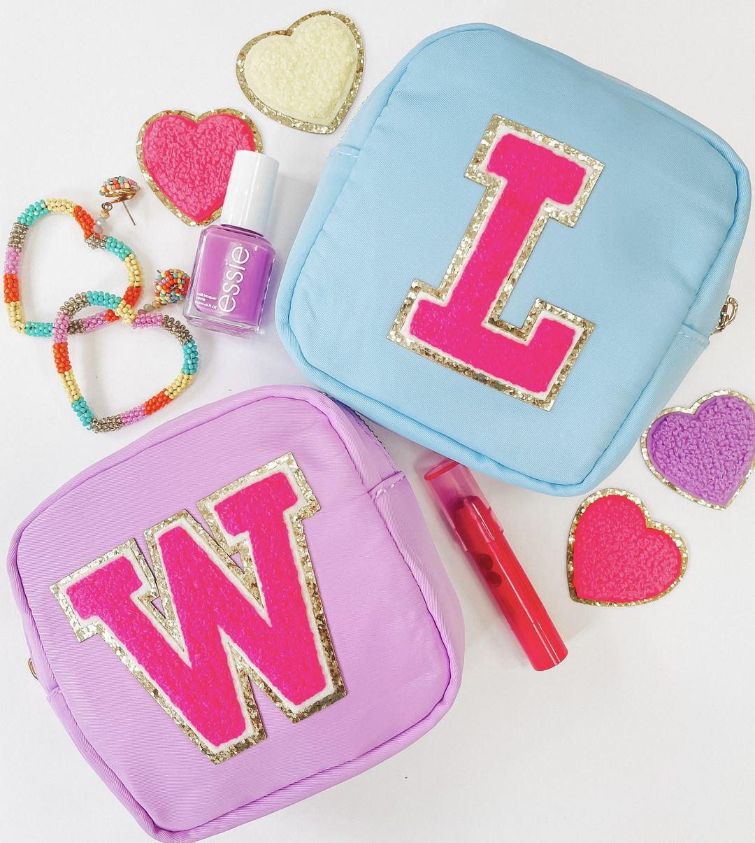 Letter Patch Pouch - Small