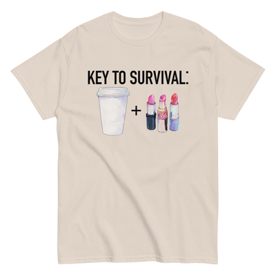 'Key To Survival' Basic T-Shirt