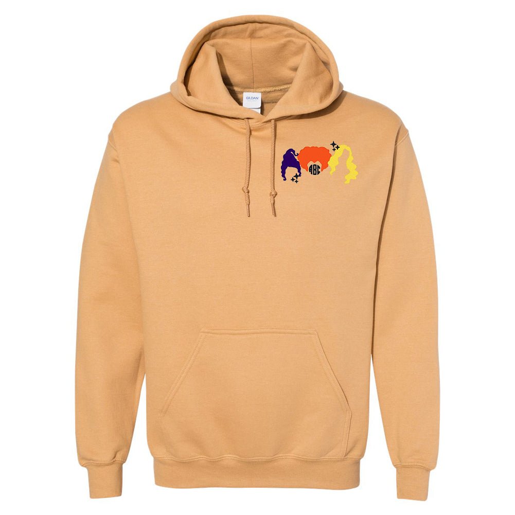 Monogrammed Sanderson Sisters Hooded Sweatshirt United Monograms