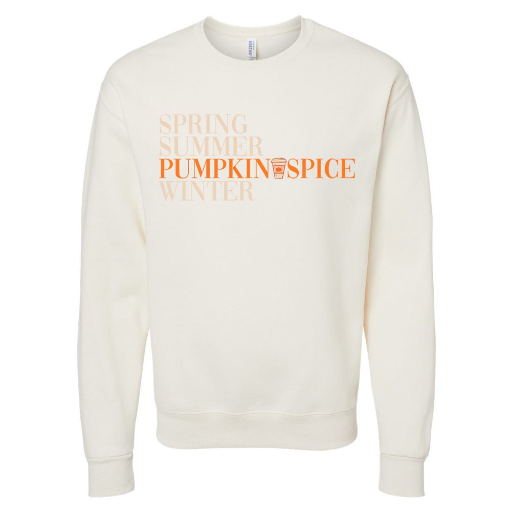 Pumpkin Spice Season Crewneck Sweatshirt United Monograms