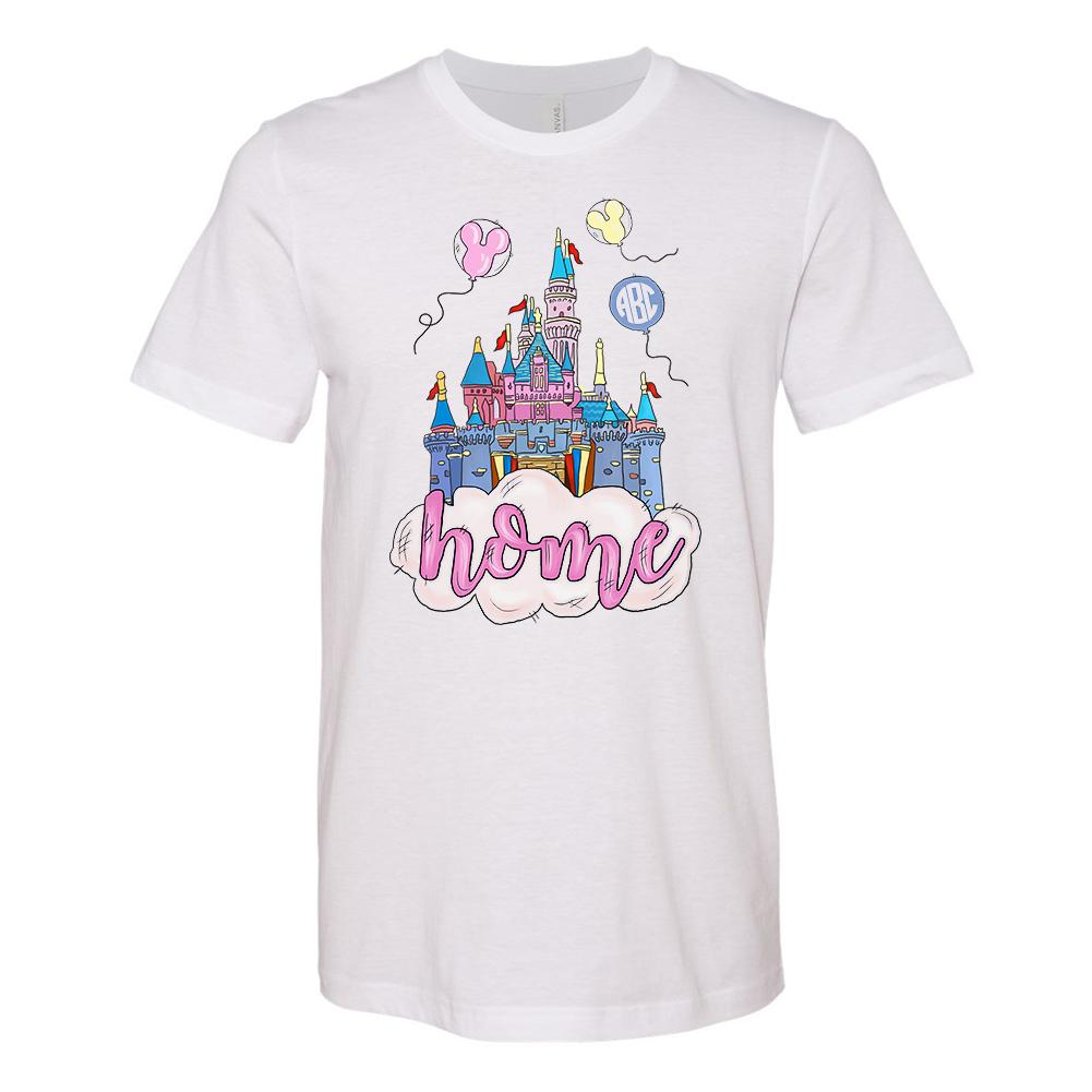 Monogrammed 'Disney Is Home' Premium T-Shirt – United Monograms