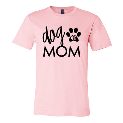 Monogrammed Dog Mom T-Shirt