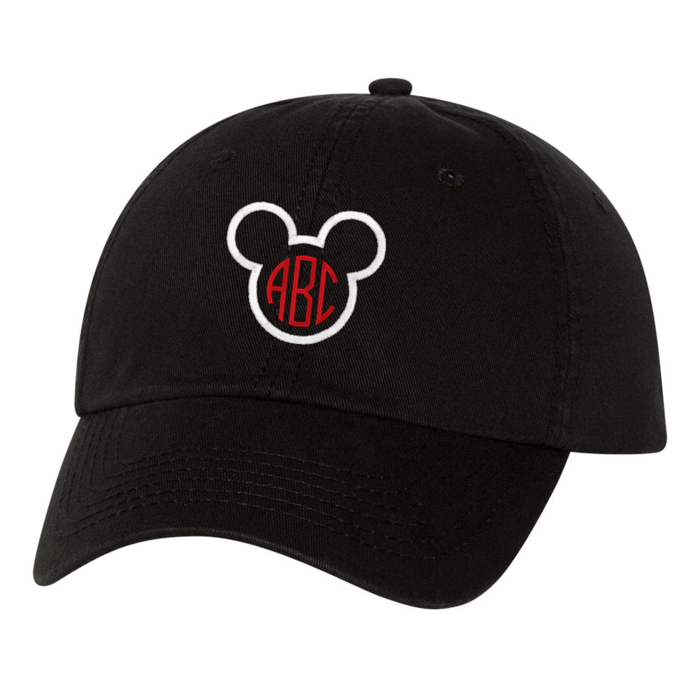 Monogrammed Disney Mickey Mouse Baseball Hat