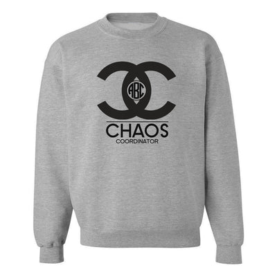 Monogrammed Chaos Coordinator Sweatshirt