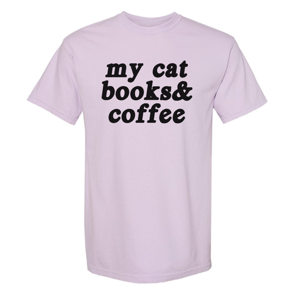 Make It Yours™ '...Books & Coffee' T-Shirt