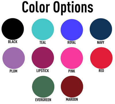 Color Options for monogram
