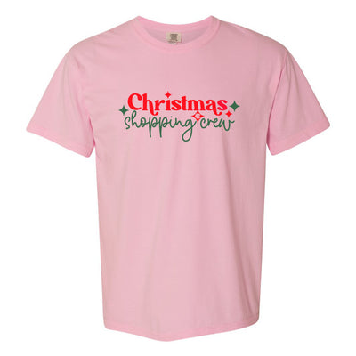 Monogrammed 'Christmas Shopping Crew' T-Shirt