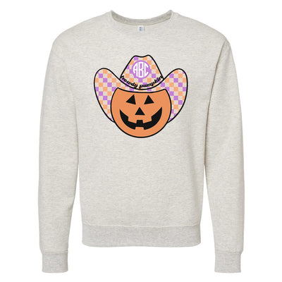 Monogrammed 'Howdy 'Pumpkin' Crewneck Sweatshirt