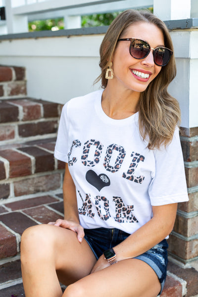 Monogrammed 'Cool Mom' Premium T-Shirt