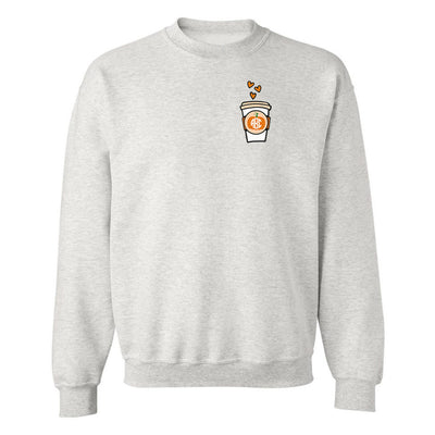 Monogrammed 'PSL' Crewneck Sweatshirt