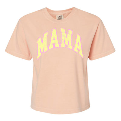 'Distressed Varsity Mama' Boxy T-Shirt