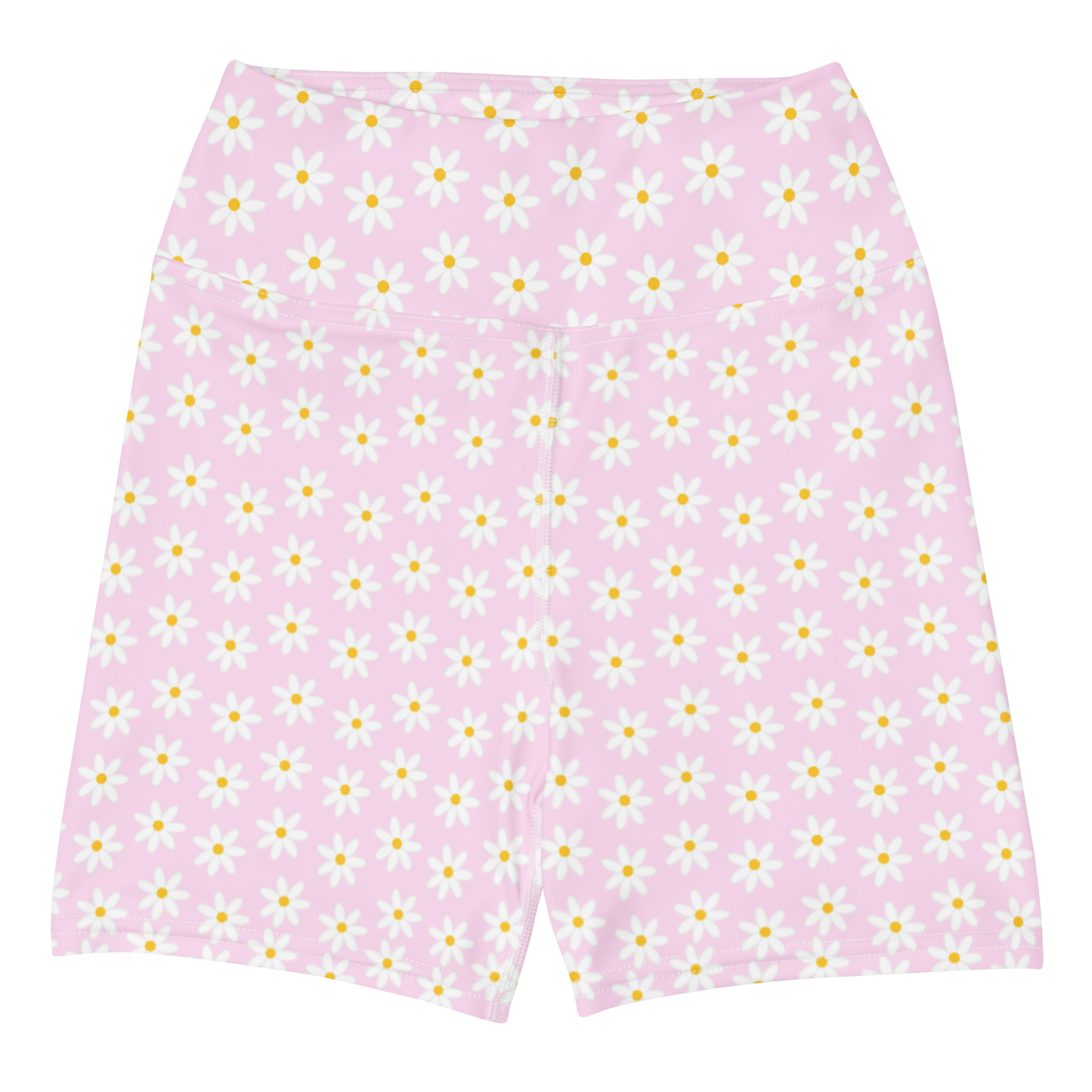'Daisy Pattern' Biker Shorts