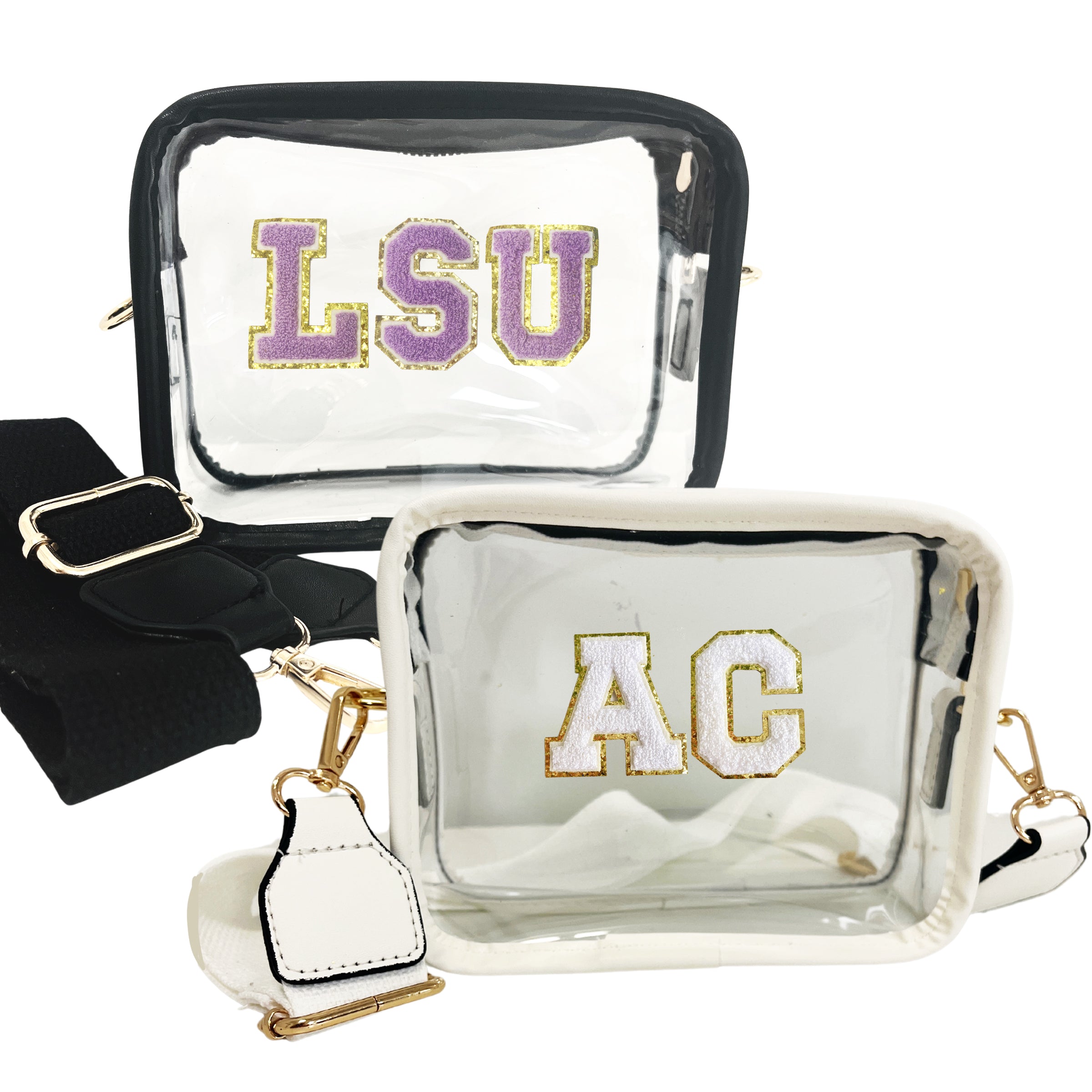 Take Me Out to the Ball Game Clear Crossbody Stadium Bag - Monogram –  Beauty Bird Vintage