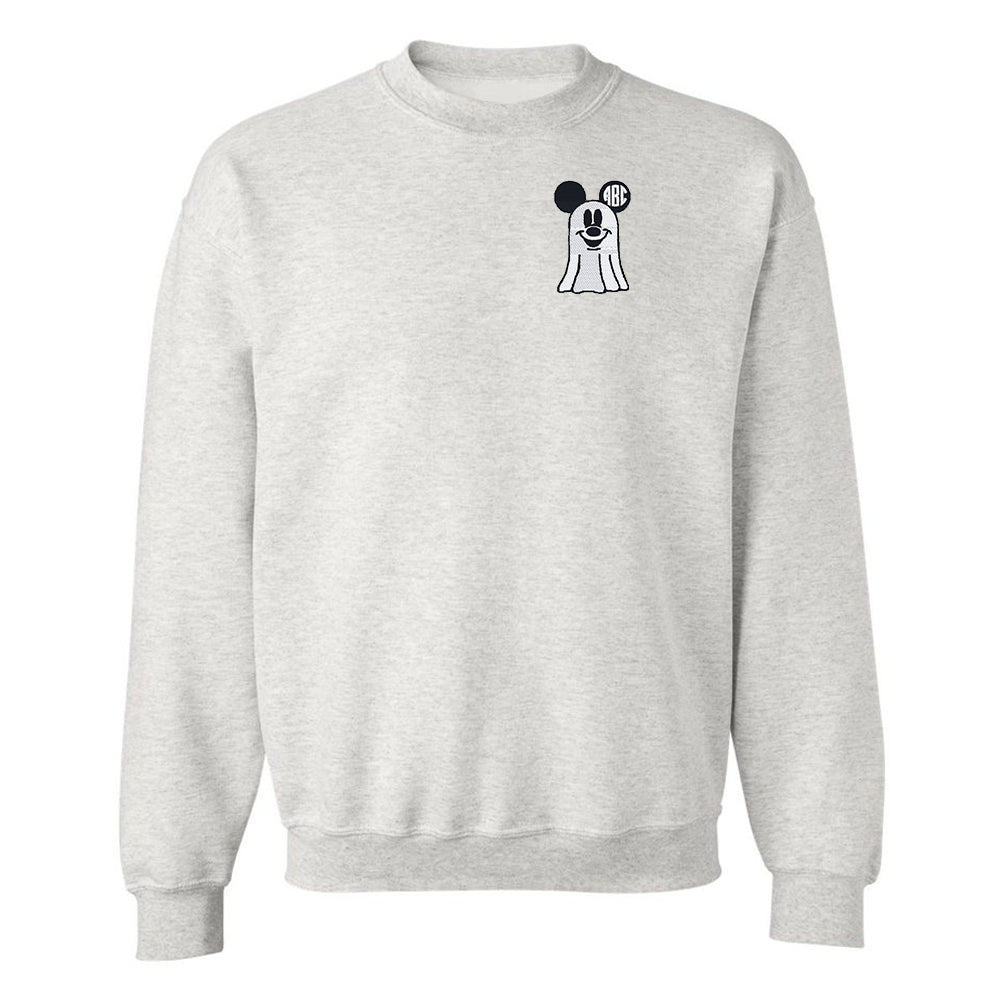 Monogrammed Mickey Ghost Crewneck Sweatshirt