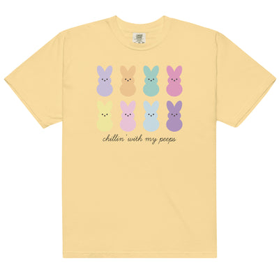 Monogrammed 'Chillin' With My Peeps' T-Shirt