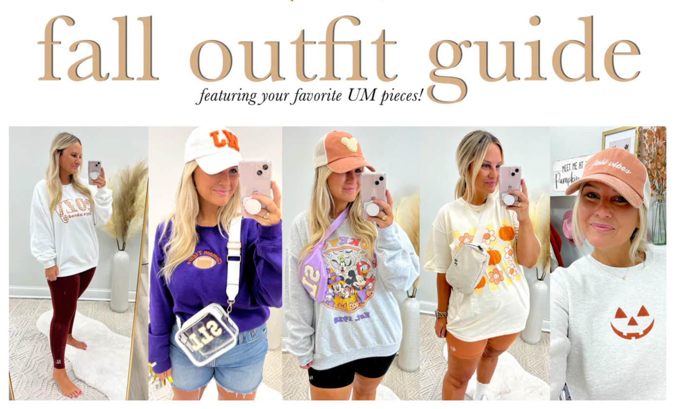 Shelby Lowery UM Fall Outfits