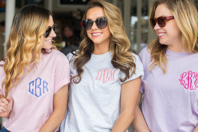 Top 10 Reasons We Love Monograms!