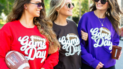 Game Day Letter Patches - United Monograms