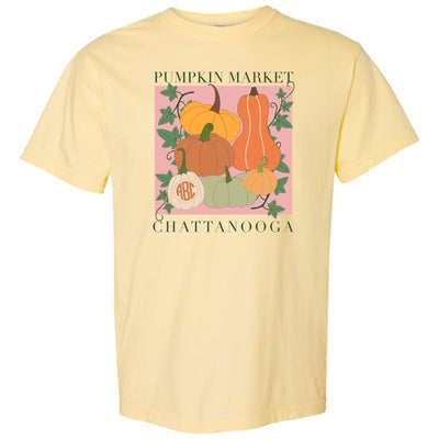 Monogrammed 'Pumpkin Market' T-Shirt