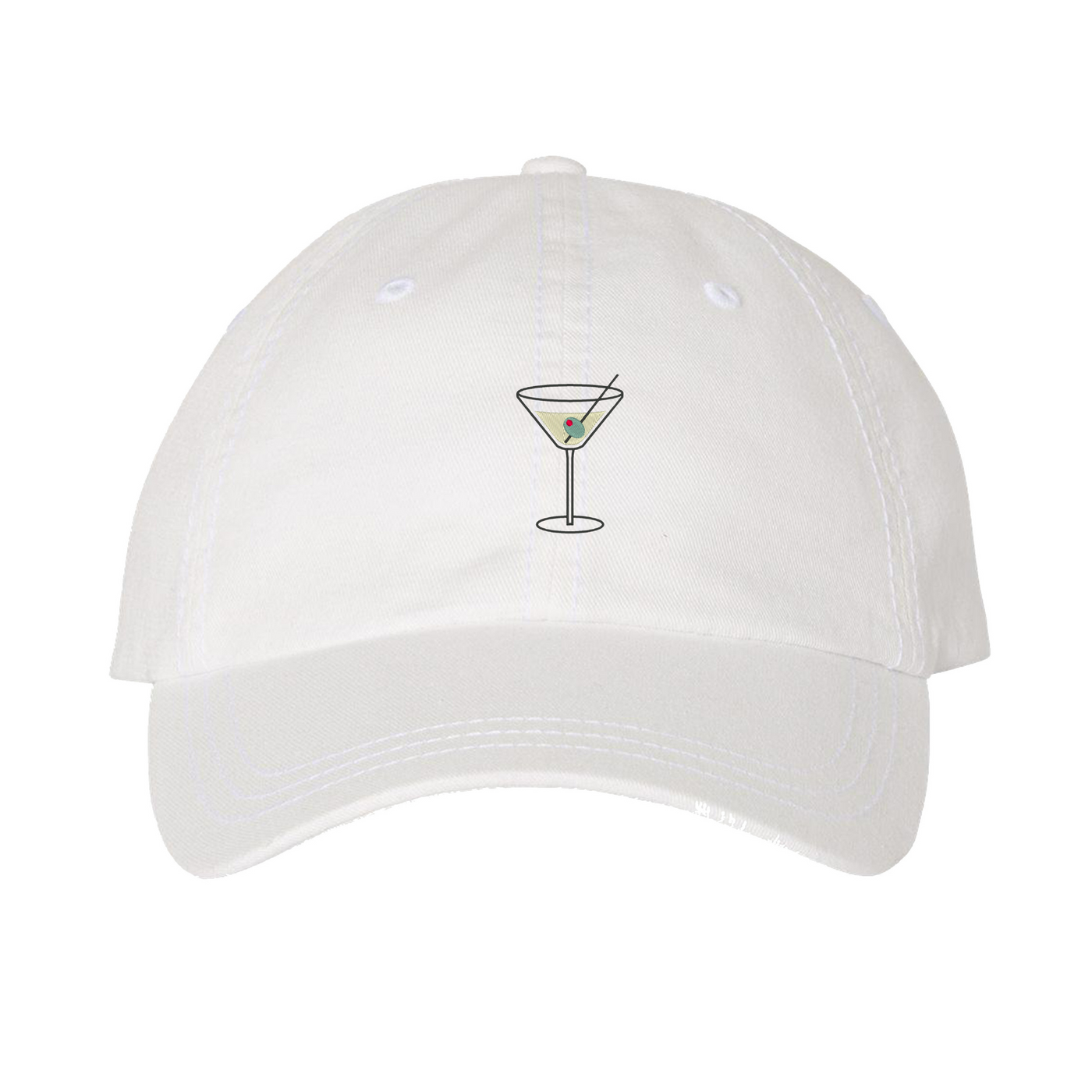 Favorite Cocktail Embroidered Hat