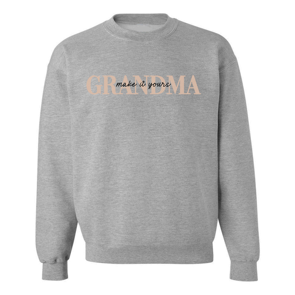 Make It Yours™ 'Grandma' Crewneck Sweatshirt