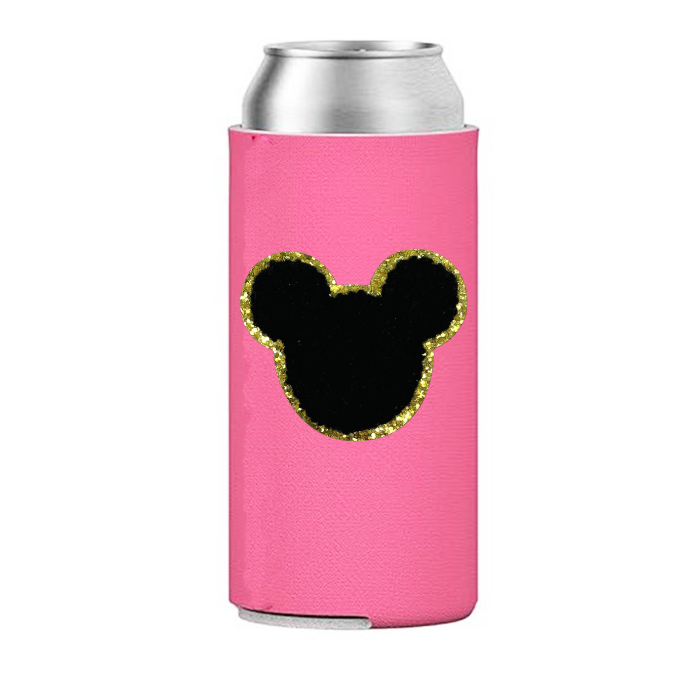 Letter Patch Icon Slim Can Koozie