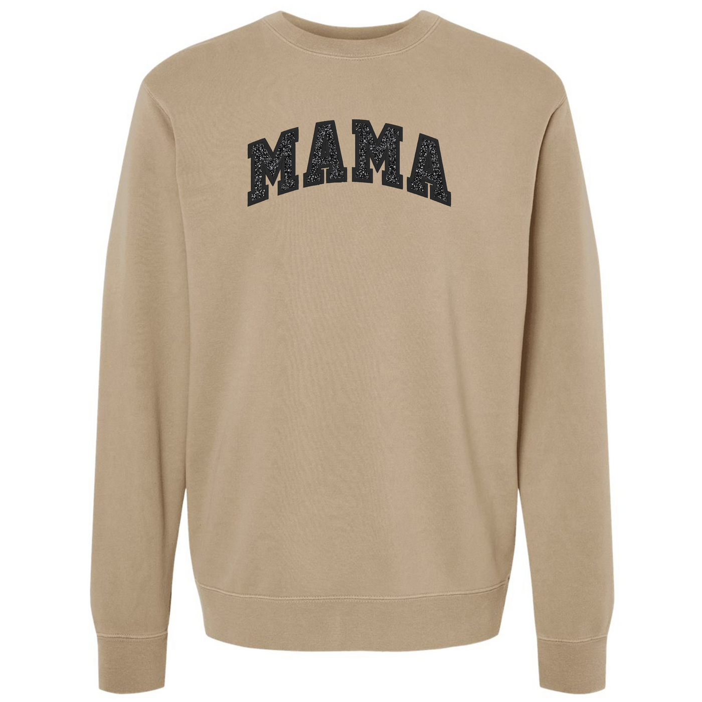 Glitter Embroidery ‘Mama’ Cozy Crew