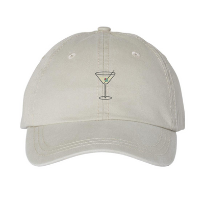Favorite Cocktail Embroidered Hat