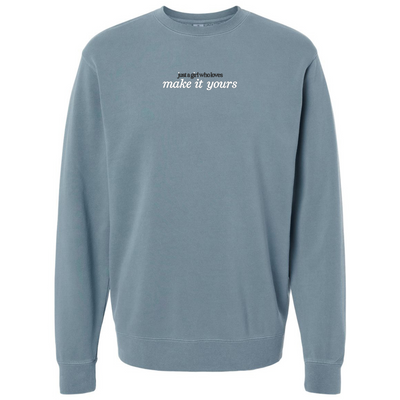 Make It Yours™ 'Just A Girl Who Loves' Cozy Crew