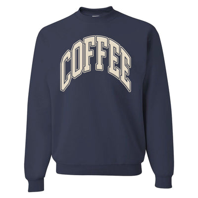 'Coffee' PUFF Crewneck Sweatshirt