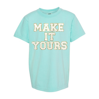 Kids Make It Yours™ Letter Patch T-Shirt