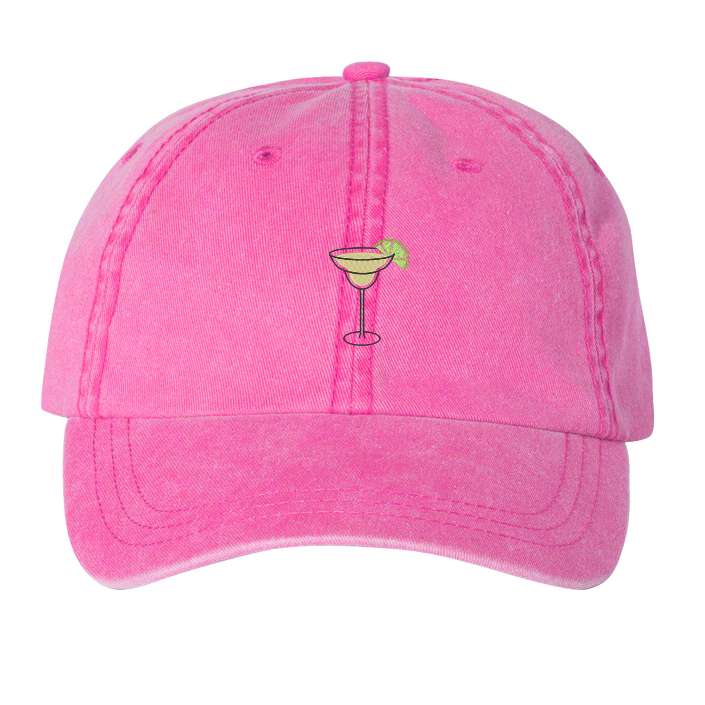 Favorite Cocktail Embroidered Hat