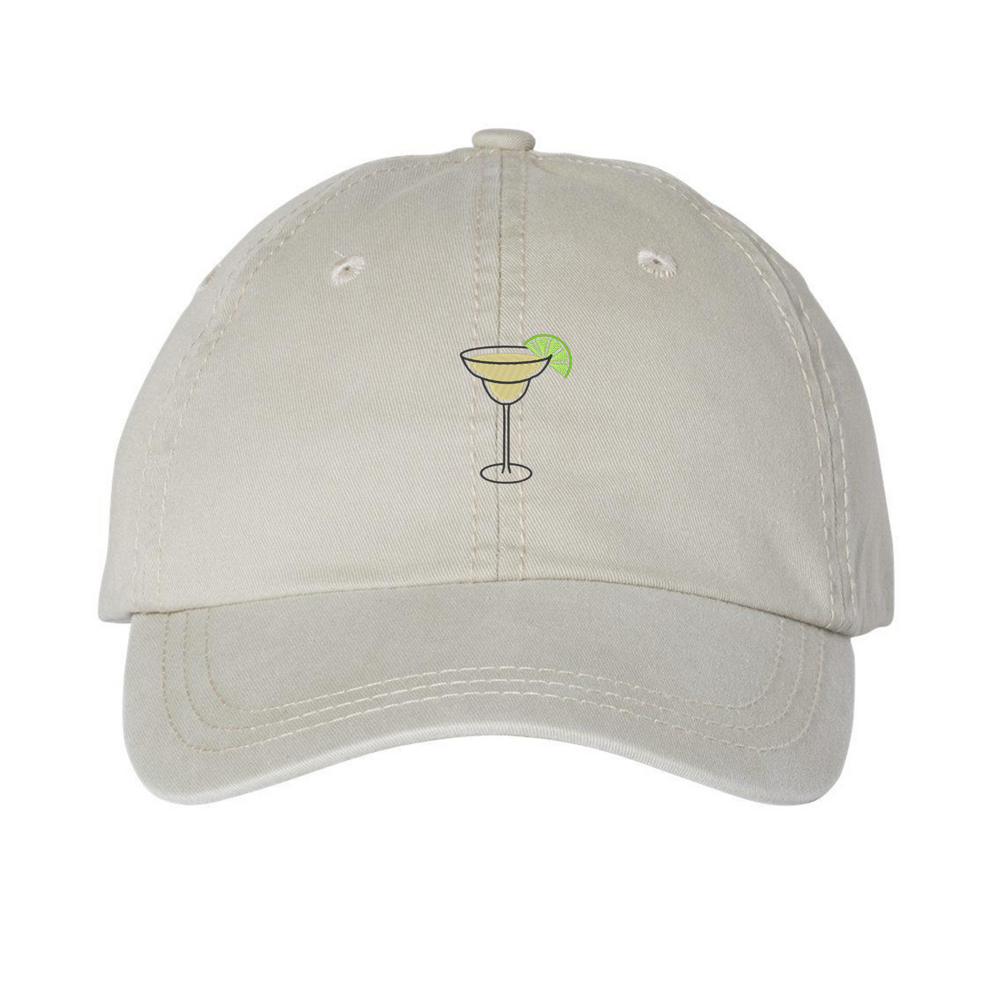 Favorite Cocktail Embroidered Hat