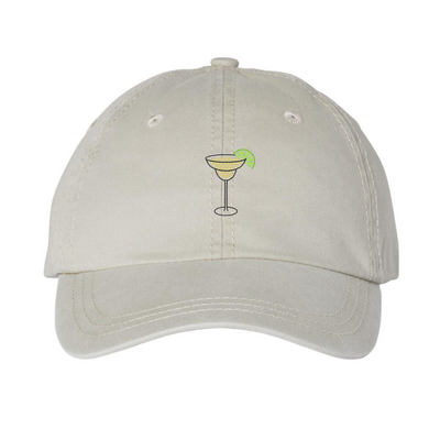 Favorite Cocktail Embroidered Hat