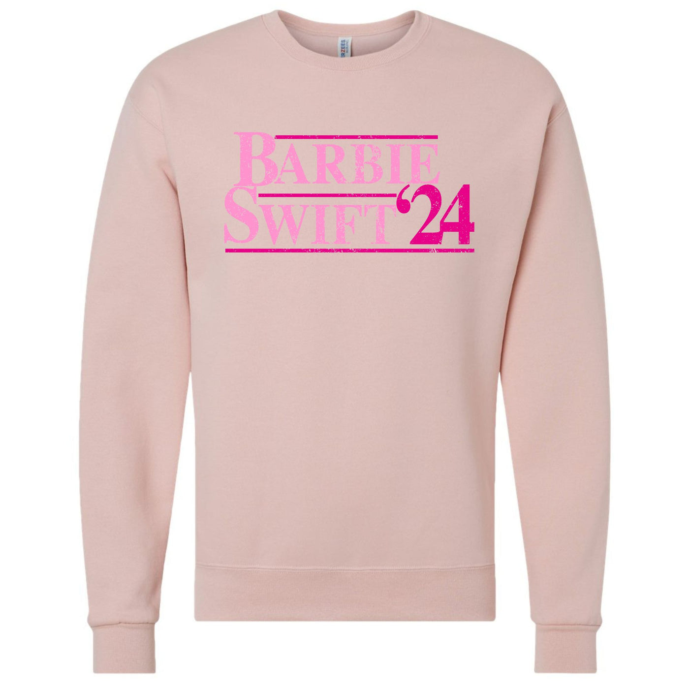 'Girly Campaign '24' Crewneck Sweatshirt