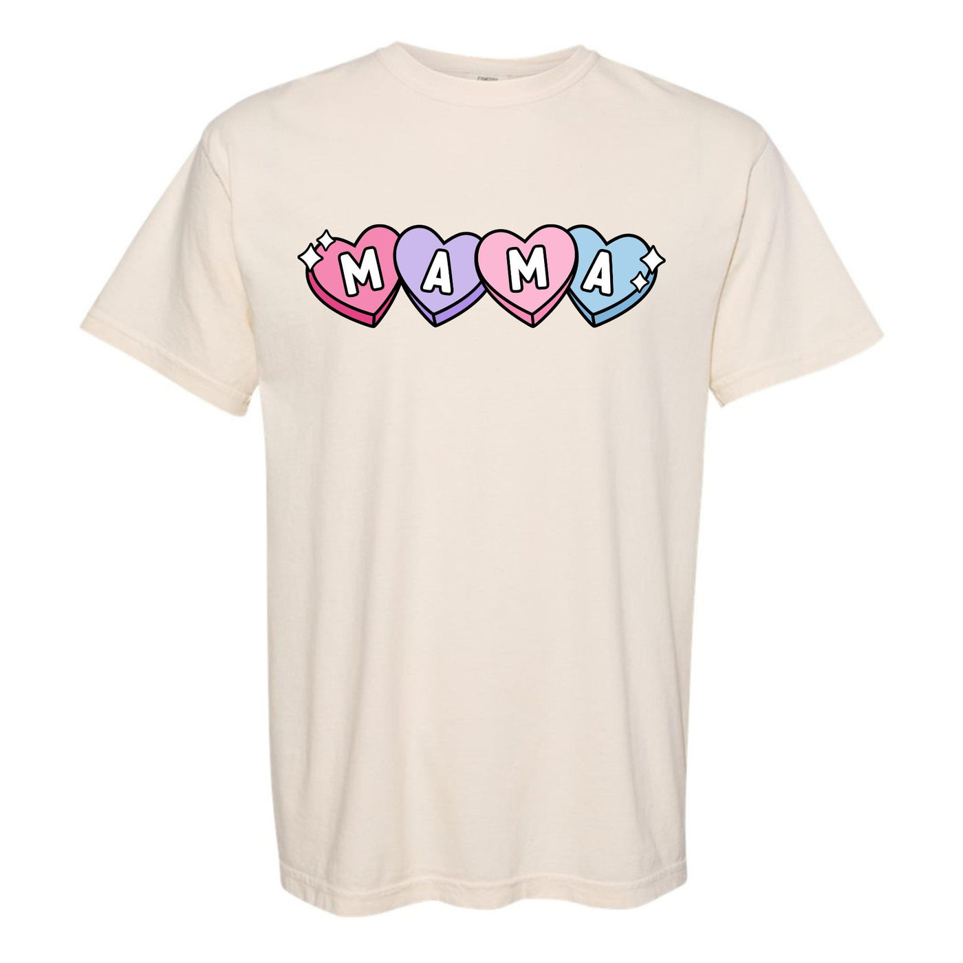 'Candy Hearts Mama' T-Shirt