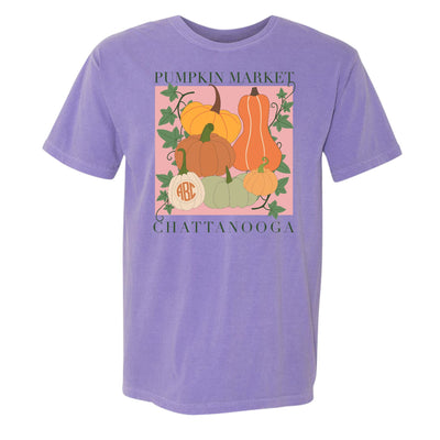 Monogrammed 'Pumpkin Market' T-Shirt