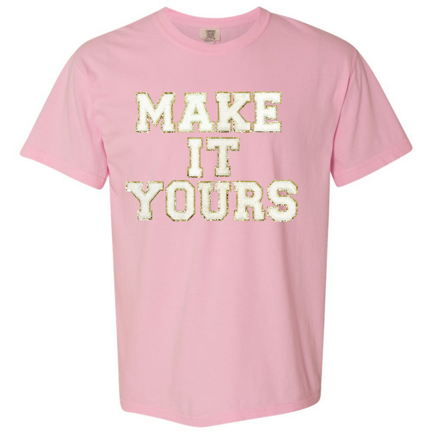 Make It Yours™ Letter Patch T-Shirt