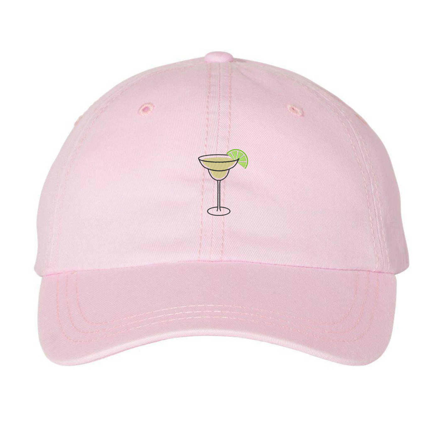 Favorite Cocktail Embroidered Hat