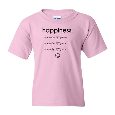 Kids Make It Yours™ 'Happiness Checklist' T-Shirt