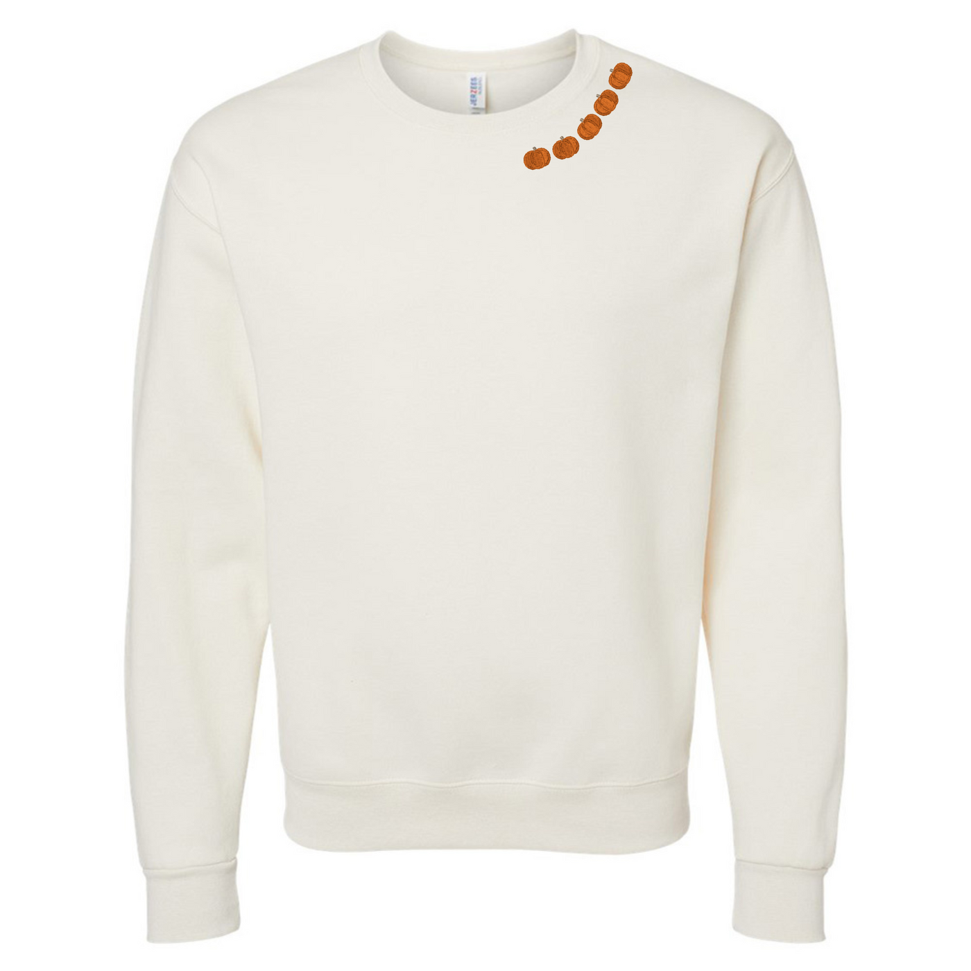 'Pumpkin Collar' Crewneck Sweatshirt