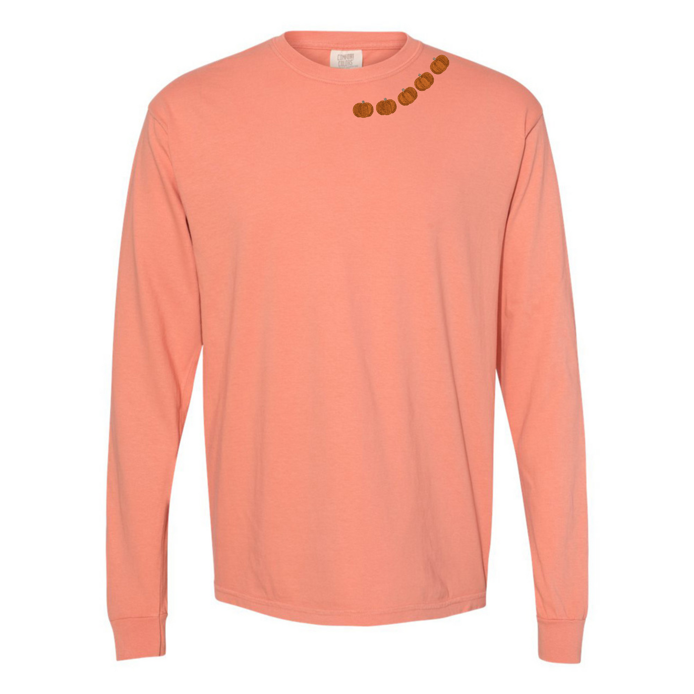'Pumpkin Collar' Long Sleeve T-Shirt