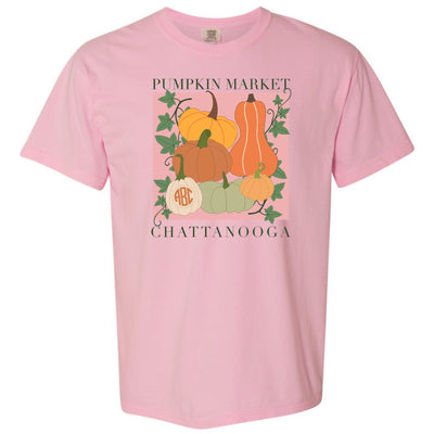 Monogrammed 'Pumpkin Market' T-Shirt