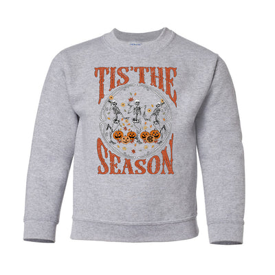 Kids Monogrammed 'Tis The Season Skeletons' Crewneck Sweatshirt