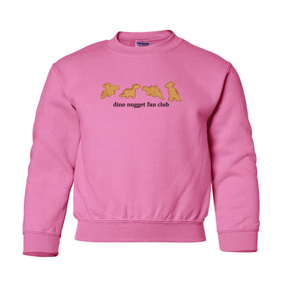 Kids 'Dino Nugget Fan Club' Crewneck Sweatshirt