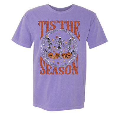 Monogramed 'Tis The Season Skeletons' T-Shirt